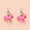 Cartoon cute acrylic three dimensional plastic pony, earrings, jewelry, decorations, cute animals