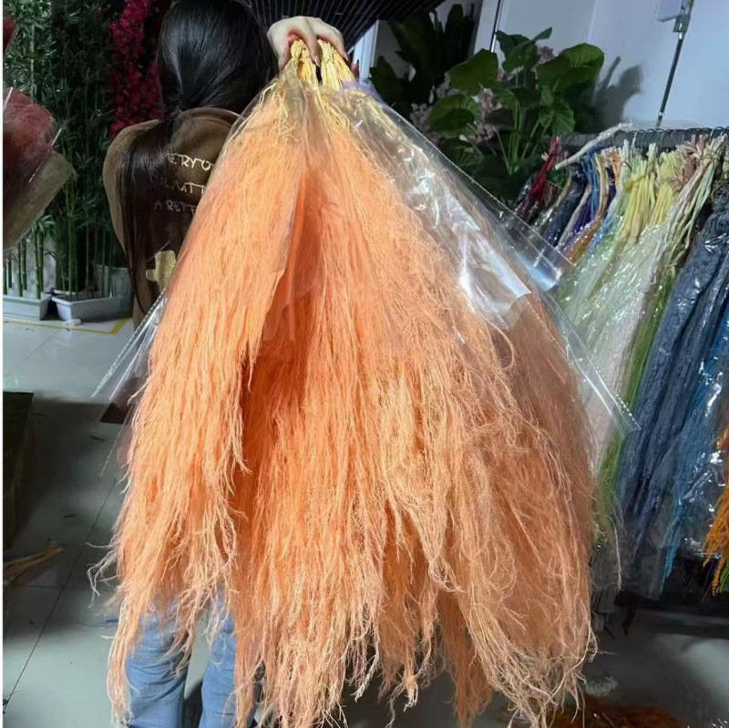 龙须草婚庆布置干花长毛草芦荀草婚礼宴会空间花艺布置材料云南产|undefined