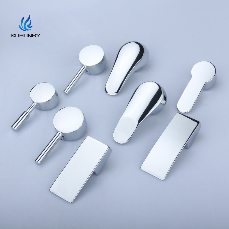 Kitchen hot and cold faucet switch handle basin faucet shower mixing valve handle repair accessories