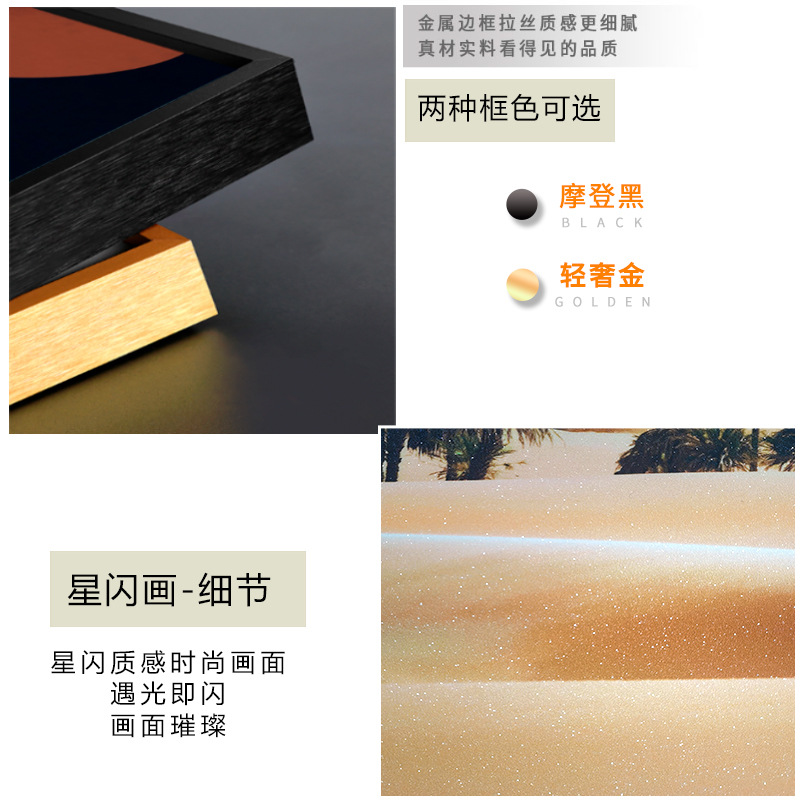 Pintura al óleo simple estilo flor cuadrado dos piezas pintura decorativa hermosa sala de estar comedor pintura colgante dormitorio pasillo mural