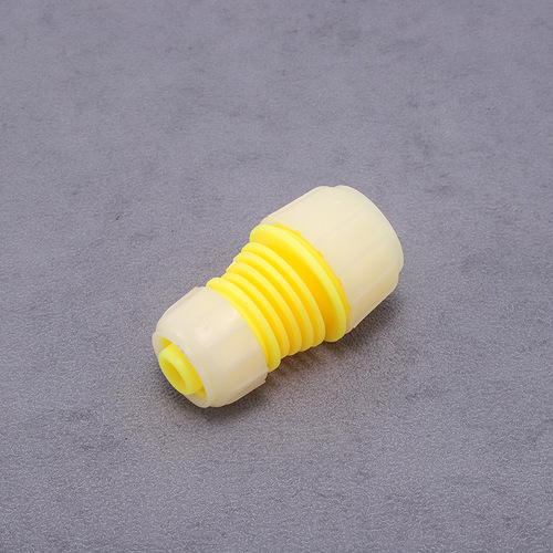 Flexible Hose Quick Connector Garden Extension Hose Swivel Plastic Hose Connector Reticulated Tube Yellow Plastic Fast Coupler