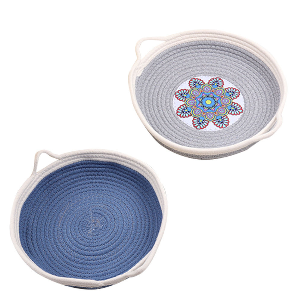 Fábrica al por mayor Four Seasons cuerda de algodón universal tejida nido de gato cachorro cálido nido de mascota nido de gato al por mayor