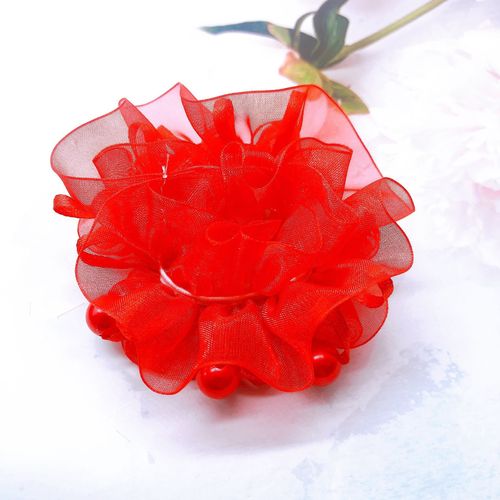 Children's dance performance lace bun hair ties, wrist lace headbands, flower wreaths, hair accessories, princess jewelry