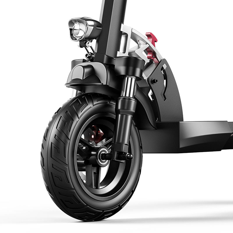 Adult Electric Scooter Foldable Electric Scooter Aluminum Alloy Mobility Aid with Seat Lithium Battery Long Battery Life