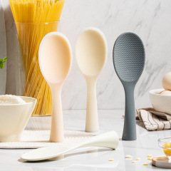 食品級一体シリコンスプーン家庭用スプーン炊飯器スプーン縦型シリコンご飯スプーン