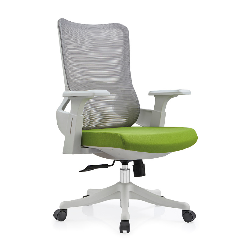 017-21-S015B * marco gris verde (algodón de ajuste de la espalda + pasamanos de ajuste + chasis de tres velocidades + pie de nylon de asiento) 64 * 35 * 62 * 13