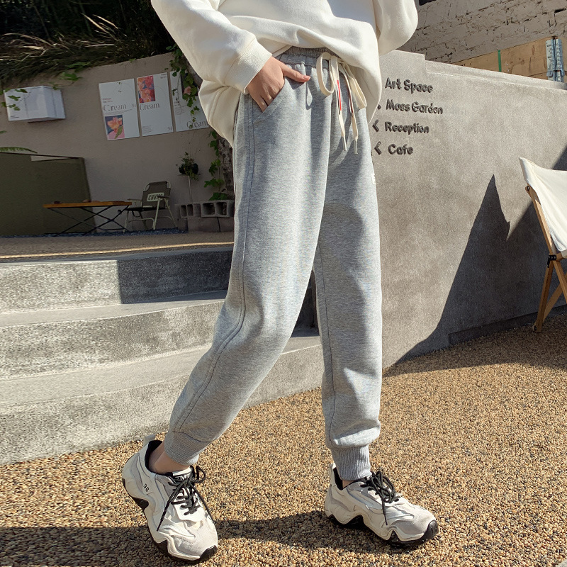 (2개) 소녀 스포츠 바지 가을 2024 새로운 어린이 봄과 가을 느슨한 운동복 큰 어린이 캐주얼 바지 소녀