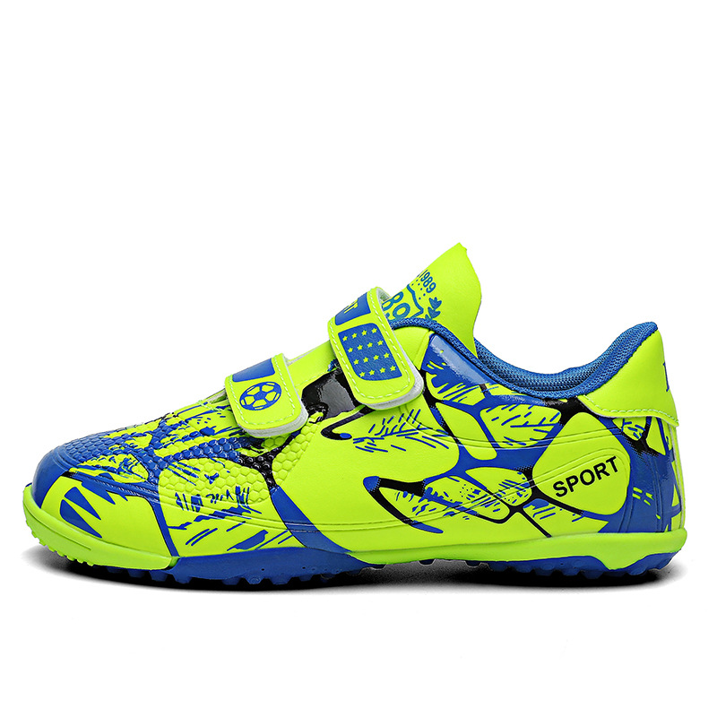 Uñas rotas-verde fluorescente