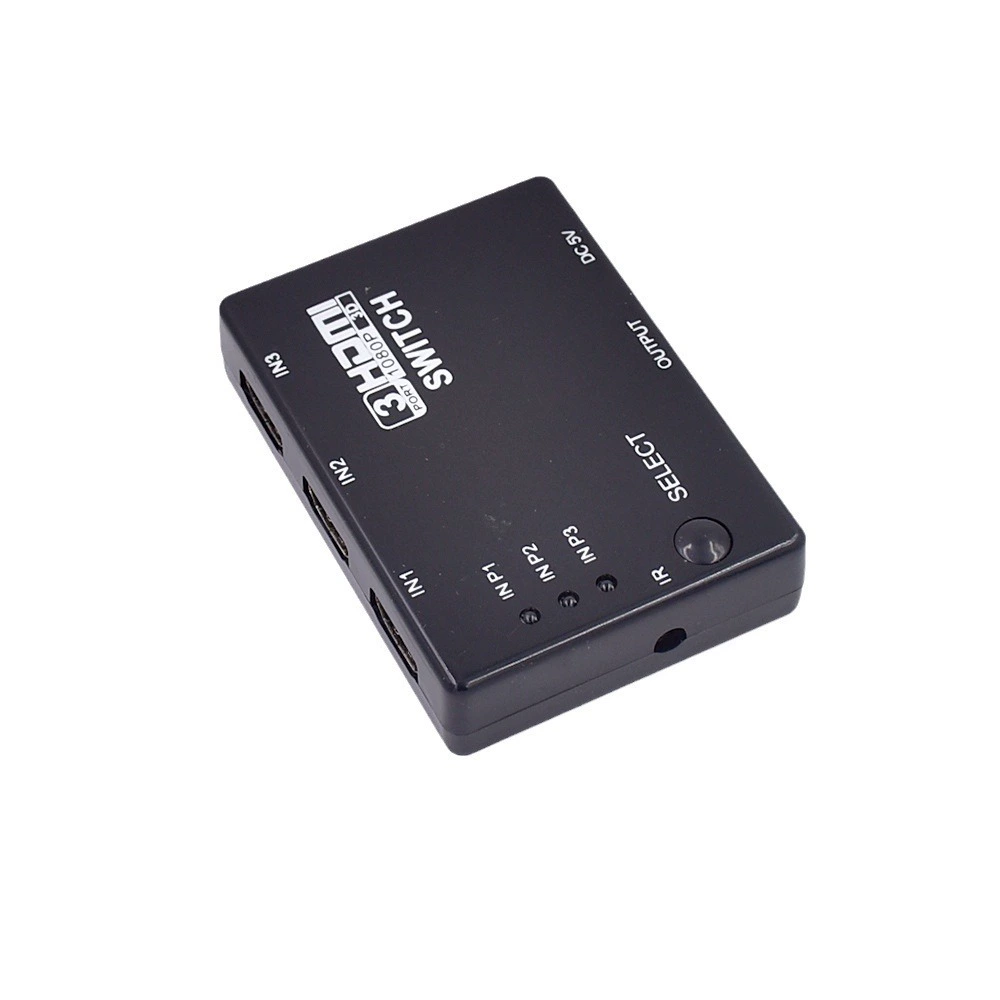 С пультом дистанционного управления, переключатель HDMI 3 входа и 1 выхода 1080P 3D, HDMI дистрибьютор