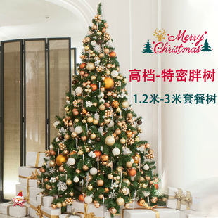 European and American Style High-End Christmas Tree Package 1.5m/2.1/ 3m / 5m Large Shopping Mall Outdoor Holiday Store Decoration