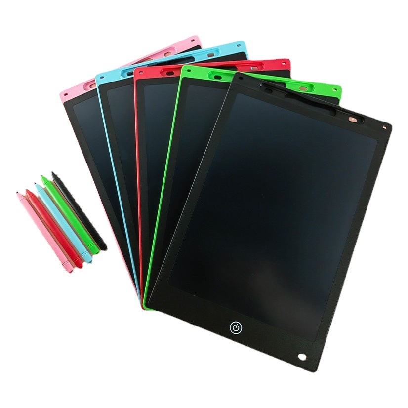 Pizarra LCD para escribir, pizarra de graffiti para niños, pizarra pequeña, pizarra de dibujo con pantalla LCD, pizarra de escritura con borrado de pantalla con un solo clic, borrable