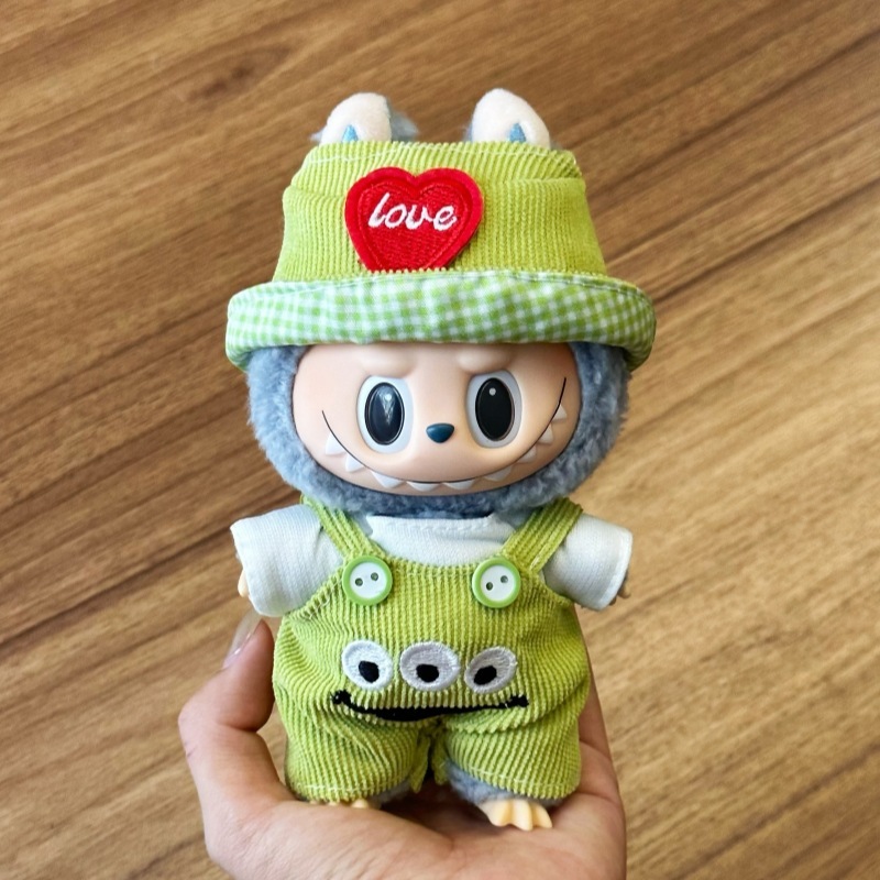 仅衣服适用labubu坐坐派对娃衣一二三代拉布布衣服套装配件饰周边|undefined