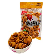 膨化甜畅海螺酥80g乐脆咔嚓脆蜗牛酥膨化休闲麻辣零食品整箱50包