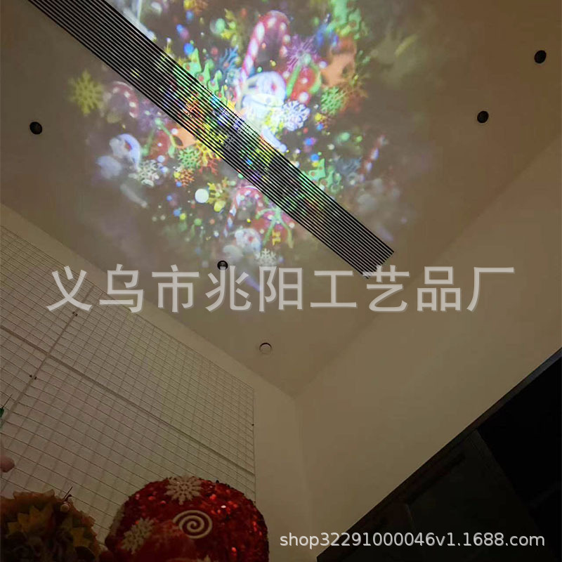 Navidad interior luminoso sombrero de árbol de Navidad decoración de lámpara de proyección sombrero de caramelo sombrero de arco de sequillas sombrero de árbol