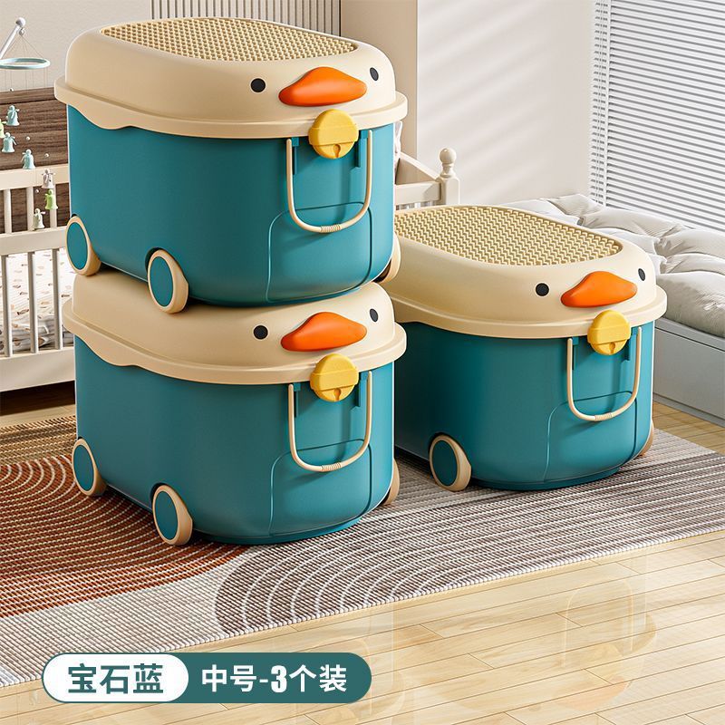 사파이어 블루 [중형] 길이 37 폭 24 높이 21cm - 3개 팩 [가성비] 핫 세일 추천