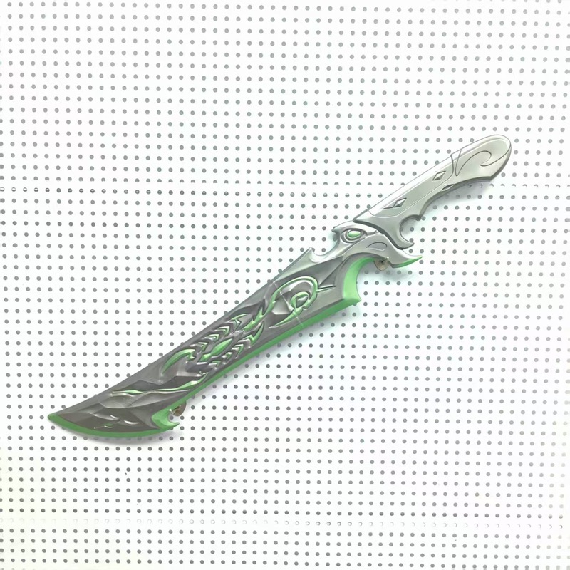 アニメゲーム周辺プラスチックPU材質模型兵器COS道具武器置物玩具未開刃模型|undefined