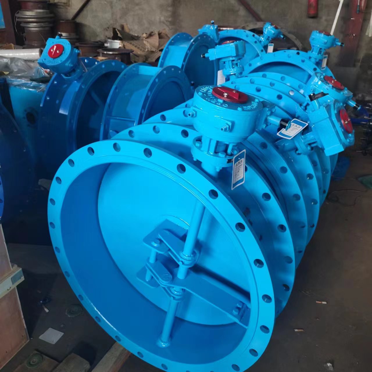 零泄露通风蝶阀 D341X-2.5C  手动 气动 电动零泄露 四连杆蝶阀