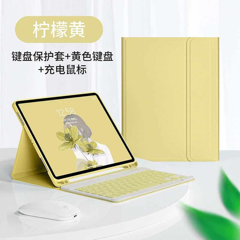 Совместимый iPad Pro 11 планшет Bluetooth клавиатура новый защитный набор с пазом для ручки 10.2 мышь мини6 магнитная оболочка
