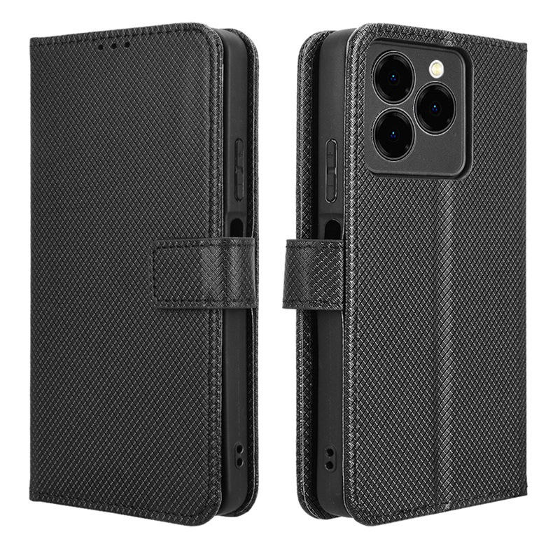 Suitable For Ulefone 20 Pro Phone Case, Meizu Note 21 Diamond Pattern Leather Flip Cover_voghion.com