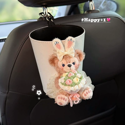 Box 2-in-1 Hanging In-Car Storage | Car tissue box/set