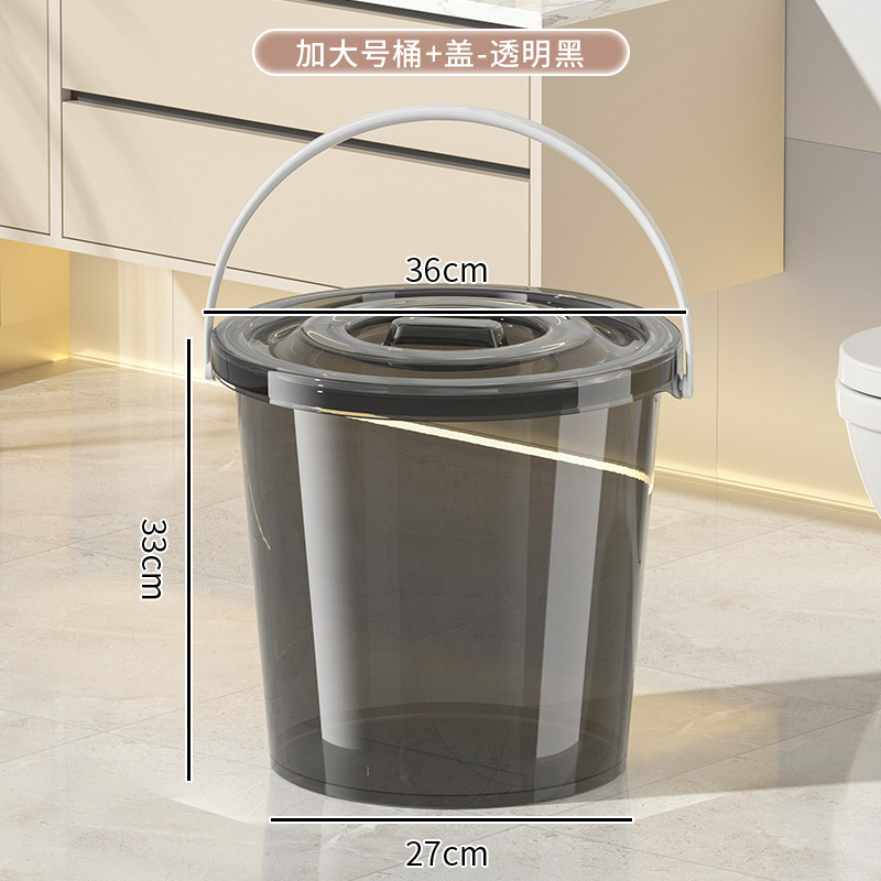 투명 블랙 [두꺼운 * 확대 배럴] 뚜껑
