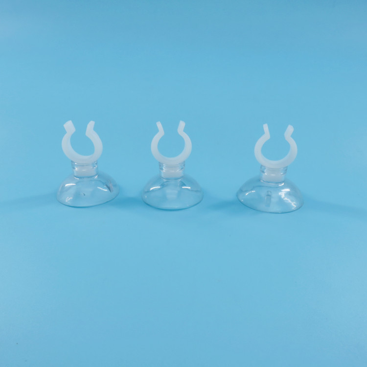 鱼缸氧气管固定吸盘氧气泵换水管增氧泵电线 强力吸盘加热棒吸盘