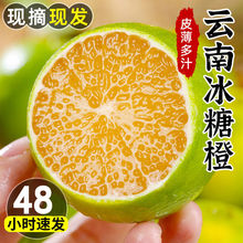 云南哀牢山冰糖橙橙子新鲜水果应季整箱批发大果源头工厂批发