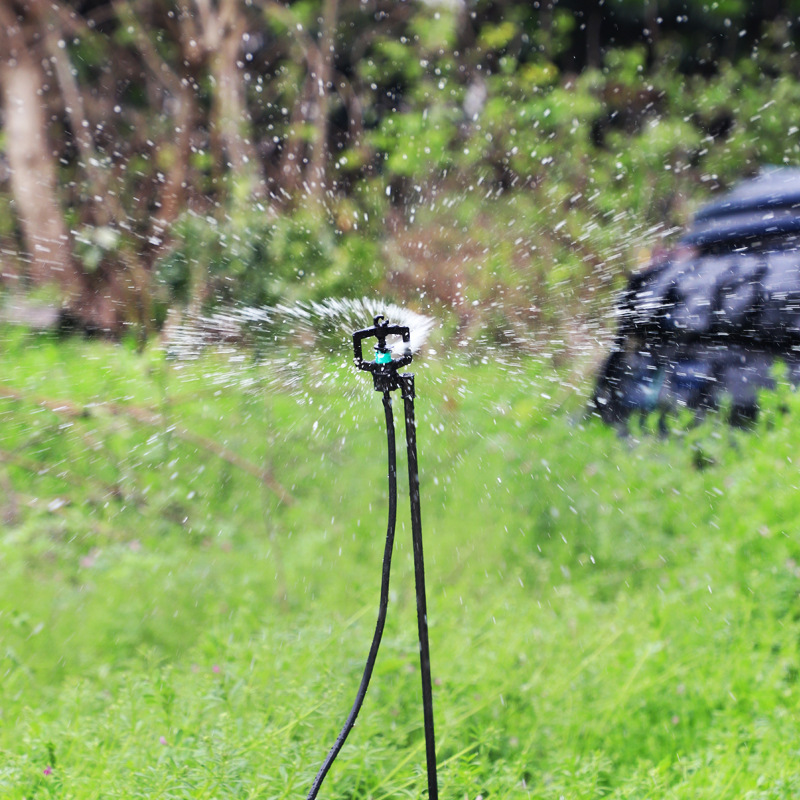 1 / 2 boquilla plana de rosca macho 5M pulverización varilla de fibra inserción integrada boquilla de pulverización conjunto de accesorios de soporte