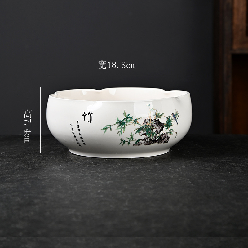 Cuenco de nenúfares, flores de cobre, macetas especiales con paletas, utensilios hidropónicos de cerámica, macetas grandes para el hogar, liquidación al por mayor