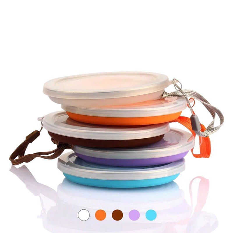 Складная силиконовая кружка для воды, для путешествий, командировок, кемпинга, пищевого класса, оптом от производителя.