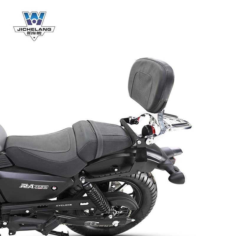 Muscle car Wolf applicable to saikelon RA250 multi-function folding backrest adjustable backrest modified tail shelf tail
