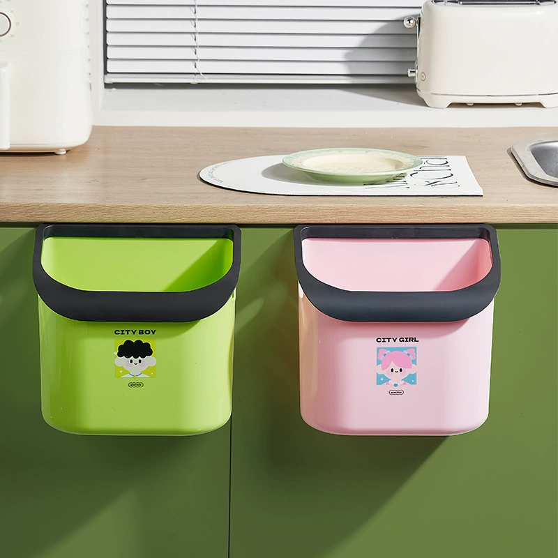 Настенные мусорные баки для мальчиков и девочек, удобные мусорные баки для дома, ванной комнаты, общежития, рабочего стола, спальни, для хранения мусора