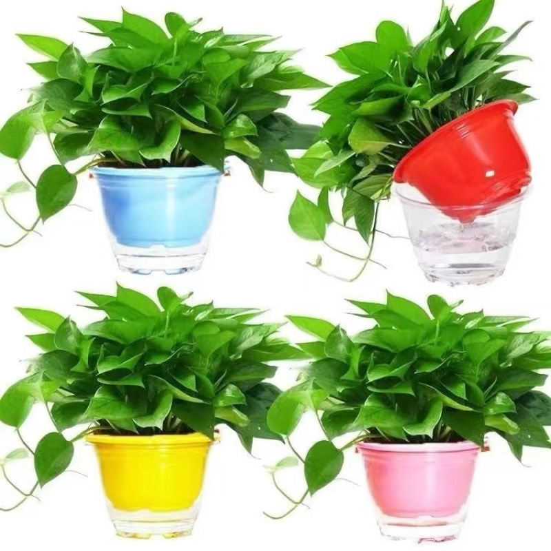 4색 화분 60개, 화분 4개 + 흡수성 화분 + 액체 2개