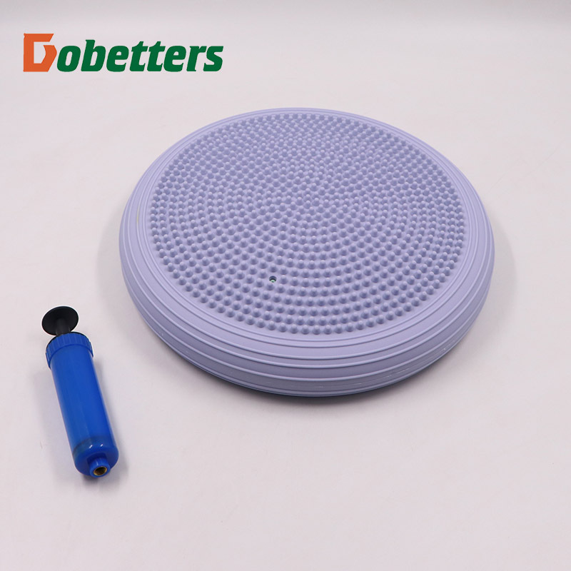 Engrosada a prueba de explosión de yoga cojín inflable bola de equilibrio almohadilla de equilibrio de yoga placa de equilibrio cojín de masaje entrenador de equilibrio