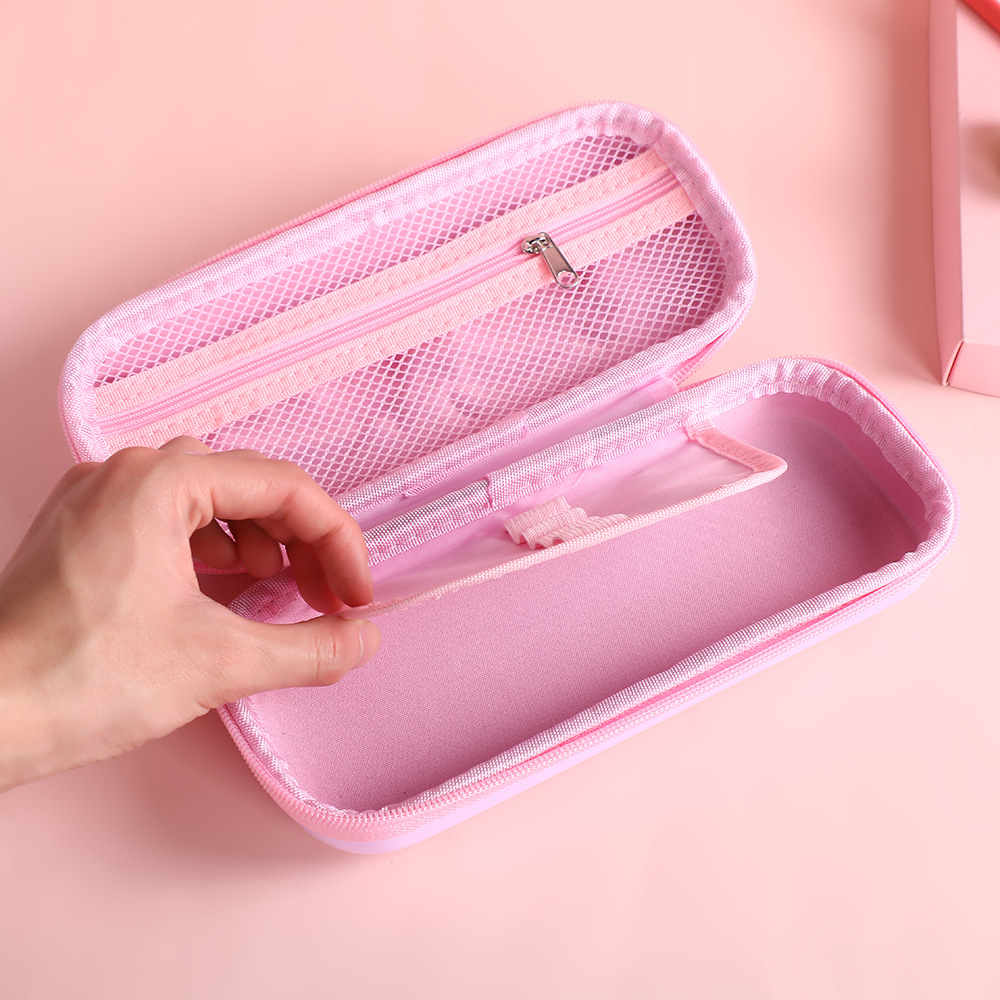 Caja de papelería de dibujos animados, niños lindos, estudiantes, niños y niñas, bolsa de papelería, caja de lápices de gran capacidad, bolsa de lápices tridimensional al por mayor