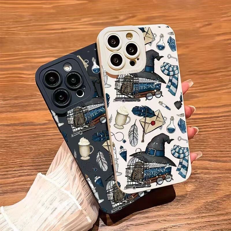 Harry Potter Suitable for Apple 17 Phone Case Iphone16/15/14 Soft Rubber 13Promax Anti-Fall Case 12Pm