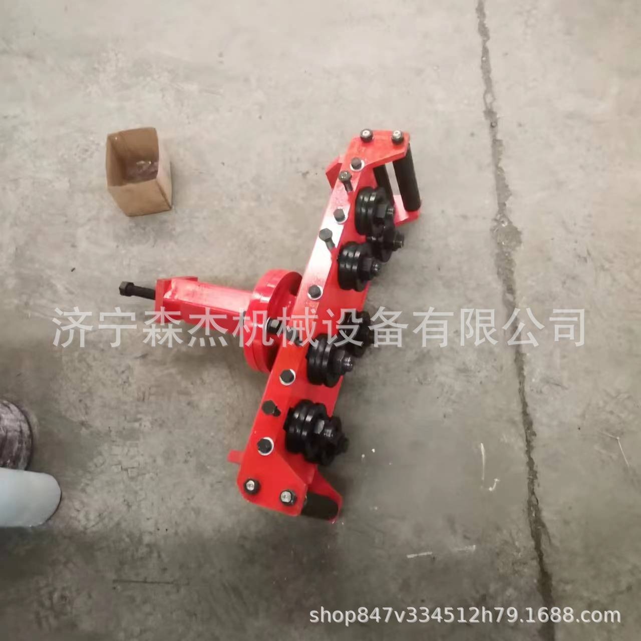 钢筋笼滚笼机配件矫直器10轮8抡滚焊机矫直器森杰现货销售