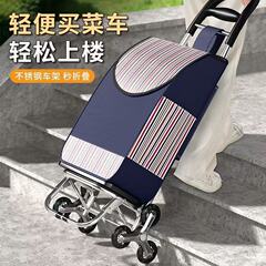 食料品の買い物用の小型トロリー、折りたたみ式家庭用ポータブルスーパーマーケットのショッピングカート、高齢者用の階段を登る軽量折りたたみ式トロリー