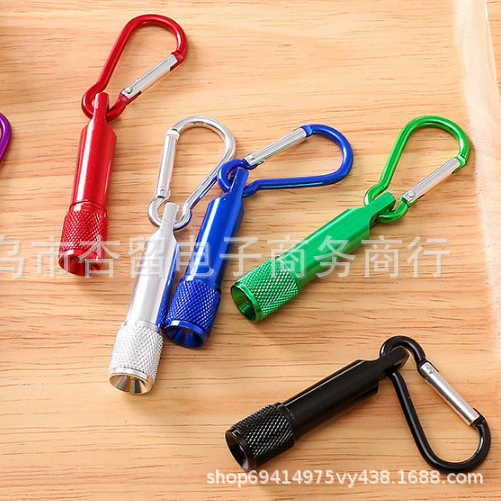 Мини-колумбийский маленький фонарик альпинистская Пряжка маленький фонарик светодиодный фонарик подарок из алюминиевого сплава