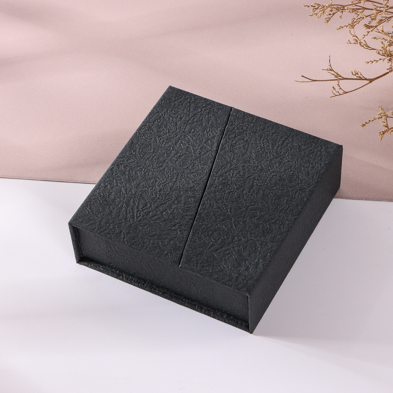 부드러운 손 종이 검정색, 내경 9.6*9.6*2.8