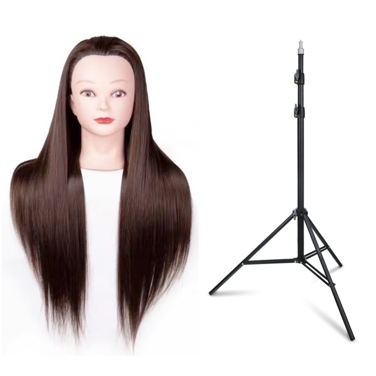 Xu Chang peluca modelo de cabello ejercicio de trenzado de cabello cabeza peluca modelo de cabello peluquería corte de cabello enseñanza ejercicio de corte de cabello