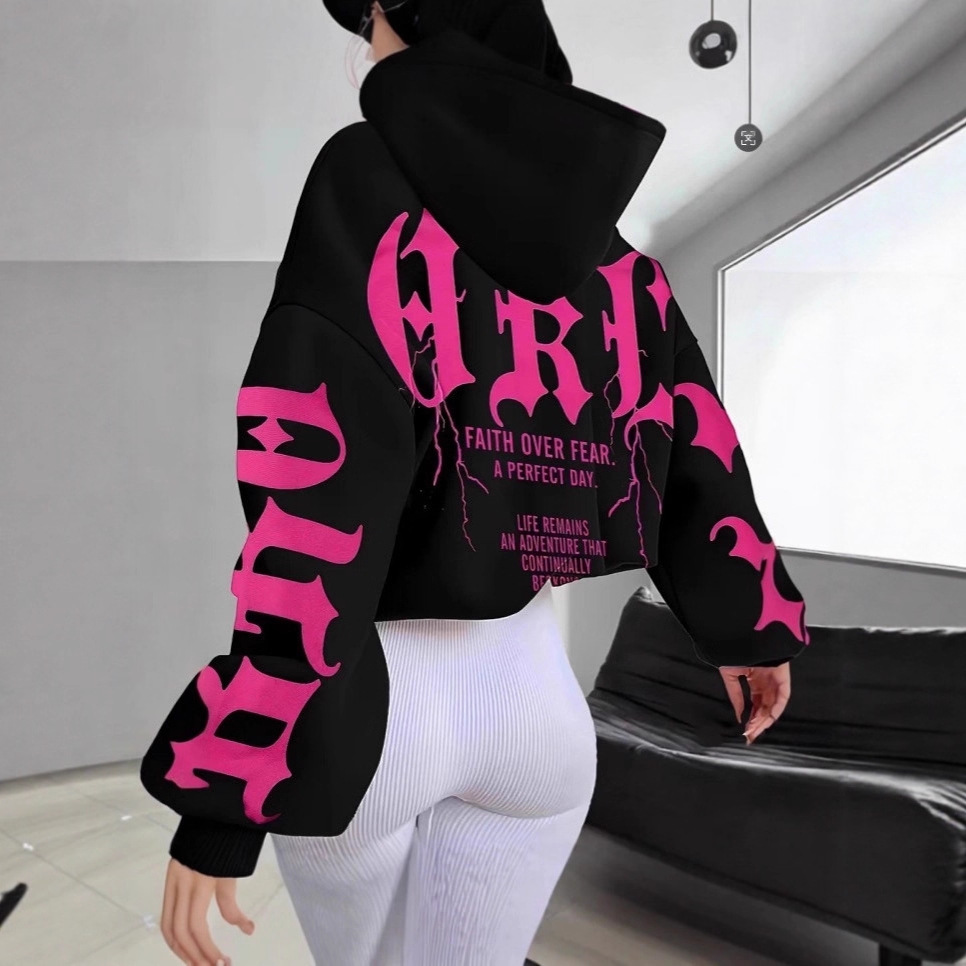 Retro Oversized Unisex Color-Block Hooded Sweatshirt Pullover Digital Print Casual Streetwear 95% Polyester For Women S-XXXL Fall Winter_ecoleips.com