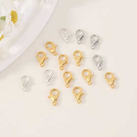 保色光面合金龙虾扣diy配件钥匙扣手链项链久不掉色连接扣配饰