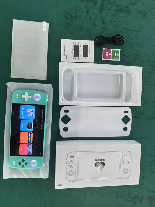 クロスボーダー M27 新しい 7inch 携帯ゲーム機ハンドヘルドダブルワイヤレスハンドル PSP クラシックレトロノスタルジアアーケード|undefined