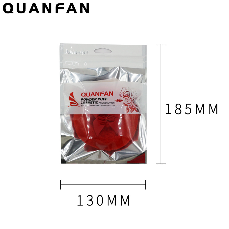 Soporte de terciopelo polvo de cuerpo puff polvo soplo largo esponjoso esponja esponjoso polvo suelto polvo denso pastel de maquillaje de reemplazo