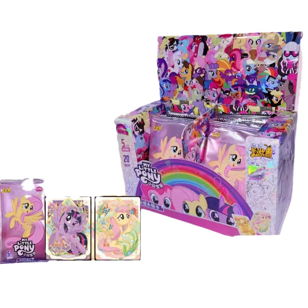 Touring Pony Bolly Card Qi Mengpai Party Blind 1 Friendly Card Box UR Rainbow Baohui Monthly Pack 5 Bomb