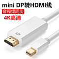 MINI DP转HDMI线4K笔记本电脑高清线