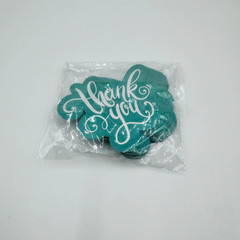 50 cards/package Unique Thank You Cards for Small Businesses, Green Thank You Cards