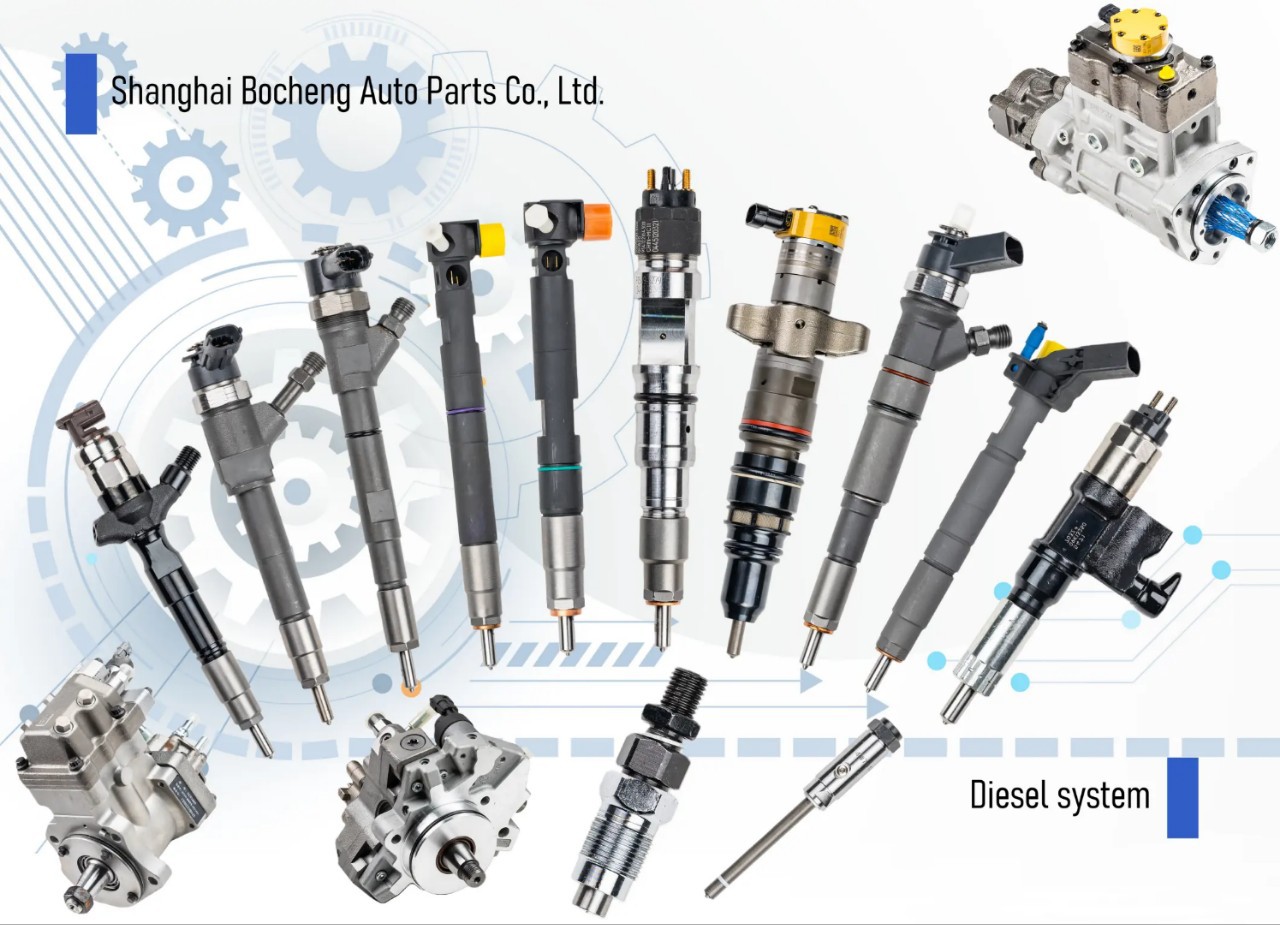 Inyector de Combustible Common Rail 0445110227 0445110228 23670-33040 23670-366F0 para Camiones Diésel