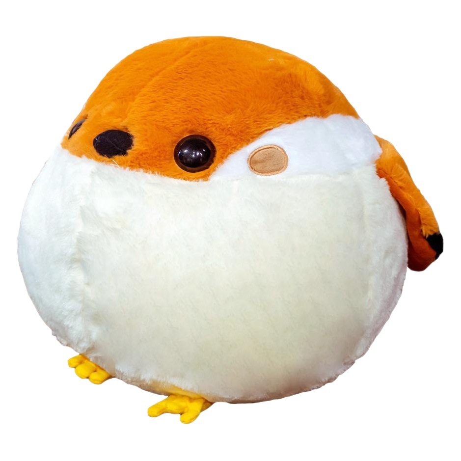 Venta caliente transfronteriza ronda-rodante gorrión muñeca lindo pequeño gorrión juguete de peluche bola grande almohada gorrión muñeca